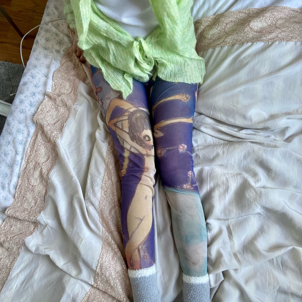 Aya Takano Issey Miyake leggings